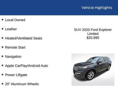 2020 Ford Explorer Limited