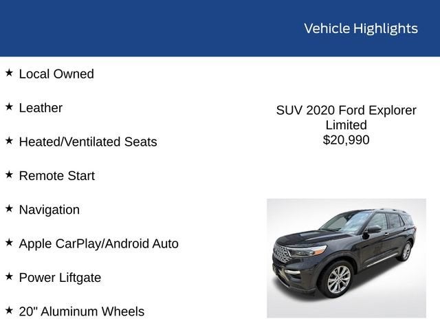 2020 Ford Explorer Limited