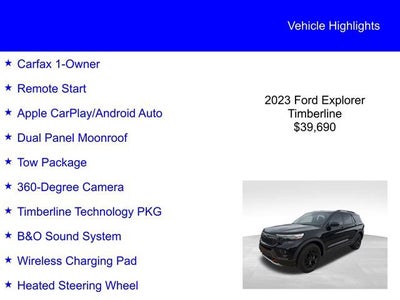 2023 Ford Explorer Timberline
