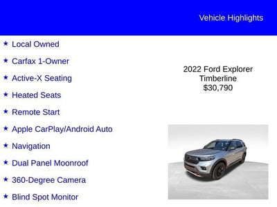 2022 Ford Explorer Timberline