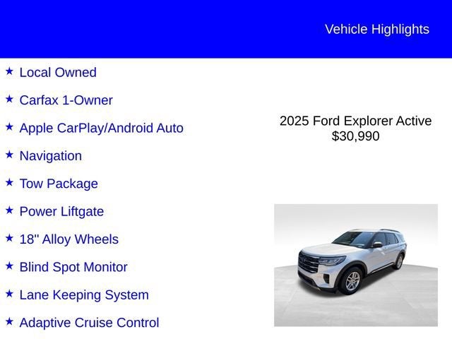 2025 Ford Explorer Active