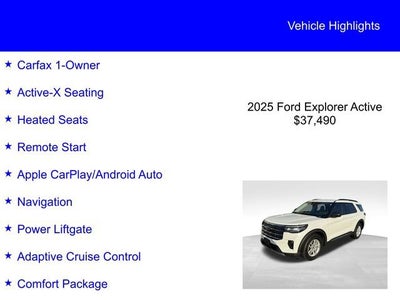 2025 Ford Explorer Active
