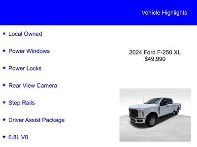 2024 Ford Super Duty F-250 SRW XL