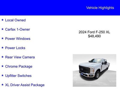 2024 Ford Super Duty F-250 SRW XL