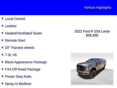 2022 Ford Super Duty F-250 SRW LARIAT