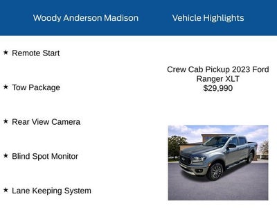 2023 Ford Ranger XLT