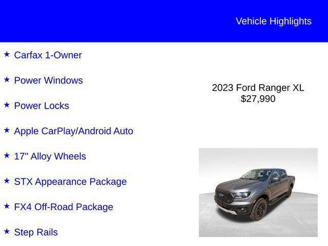 2023 Ford Ranger XL
