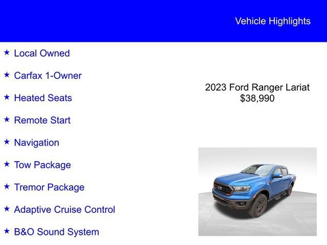 2023 Ford Ranger LARIAT