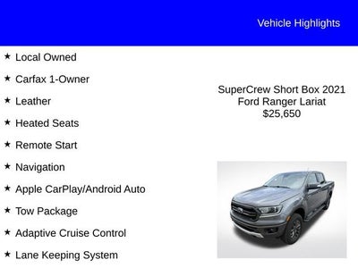 2021 Ford Ranger LARIAT