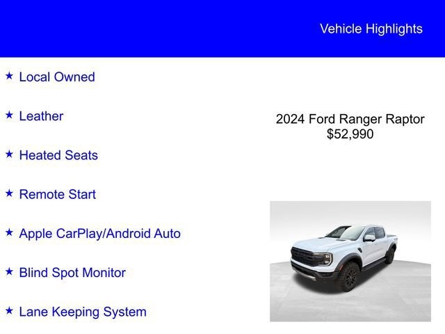 2024 Ford Ranger Raptor