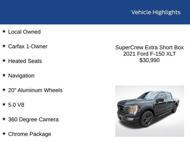 2021 Ford F-150 XLT