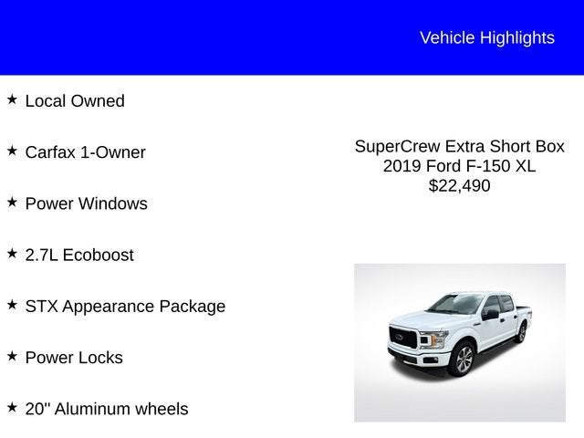 2019 Ford F-150 XL