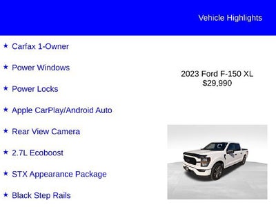 2023 Ford F-150 XL