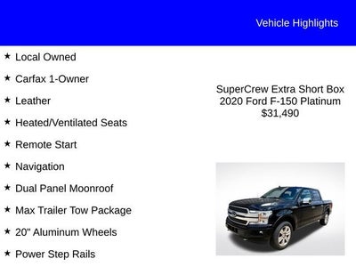 2020 Ford F-150 Platinum