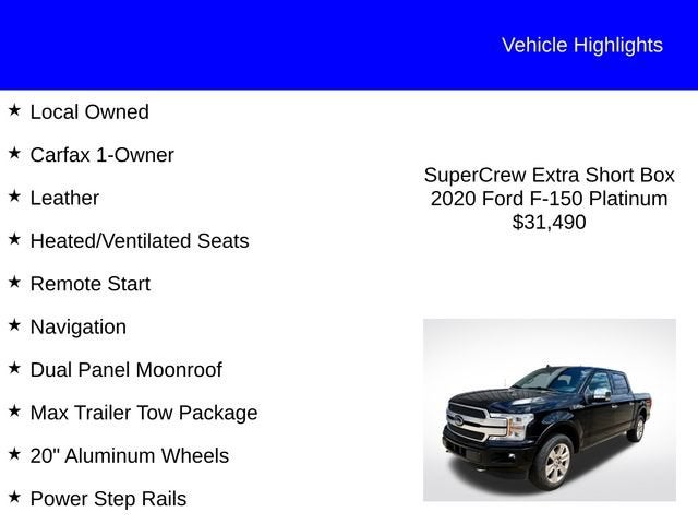 2020 Ford F-150 Platinum