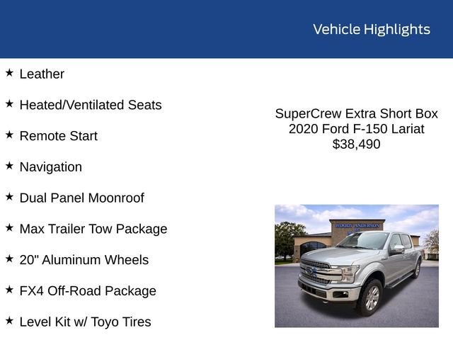 2020 Ford F-150 LARIAT