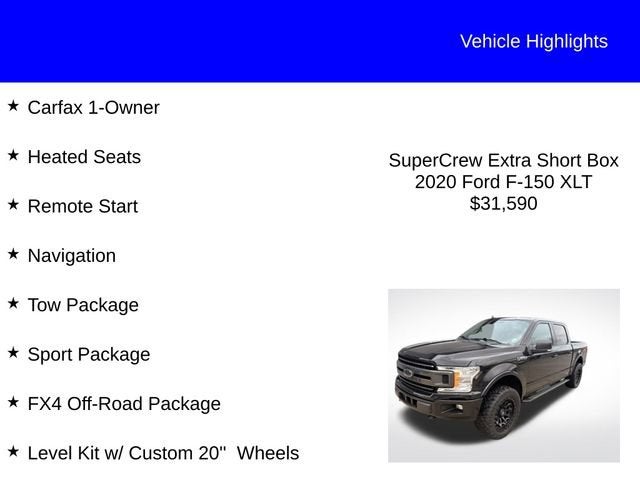 2020 Ford F-150 XLT