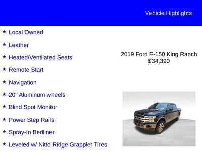 2019 Ford F-150 King Ranch