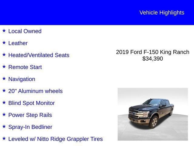 2019 Ford F-150 King Ranch