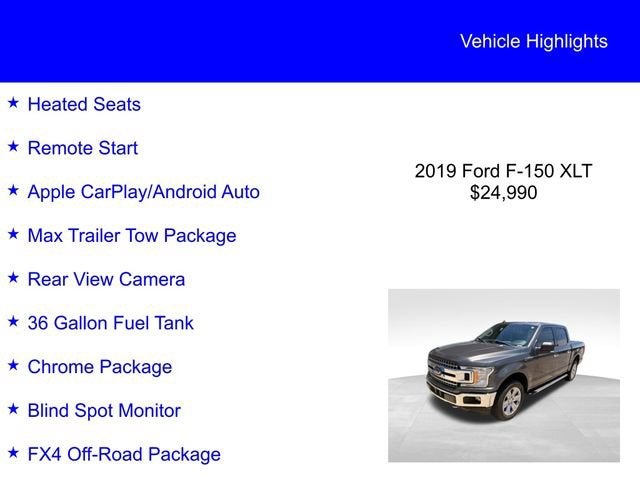 2019 Ford F-150 XLT