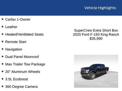 2020 Ford F-150 King Ranch