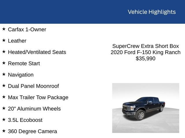 2020 Ford F-150 King Ranch