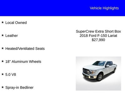 2018 Ford F-150 LARIAT