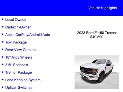 2023 Ford F-150 Tremor