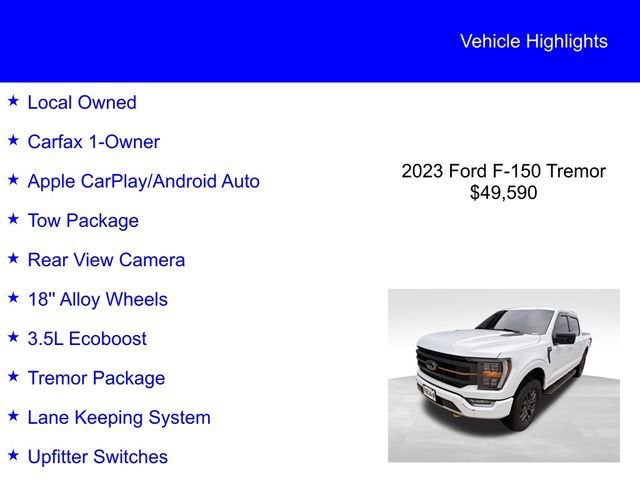 2023 Ford F-150 Tremor