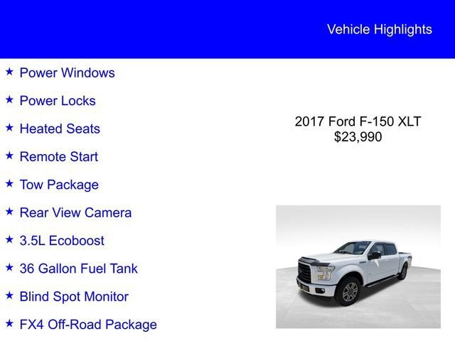 2017 Ford F-150 XLT