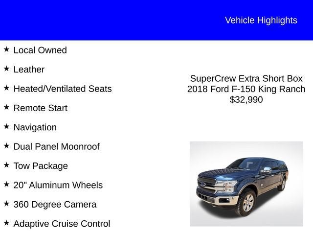 2018 Ford F-150 King Ranch