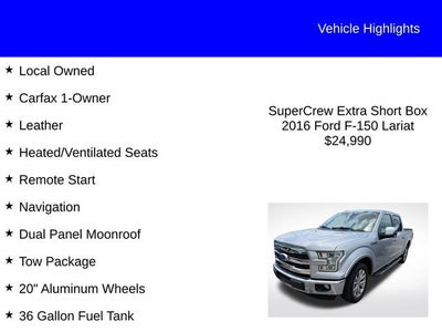 2016 Ford F-150 Lariat