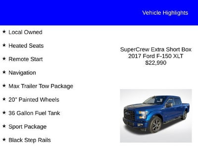 2017 Ford F-150 XLT