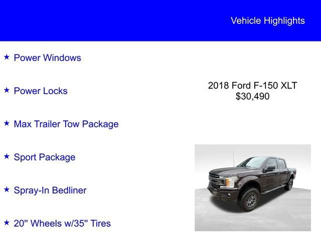 2018 Ford F-150 XLT