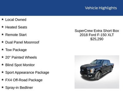 2018 Ford F-150 XLT