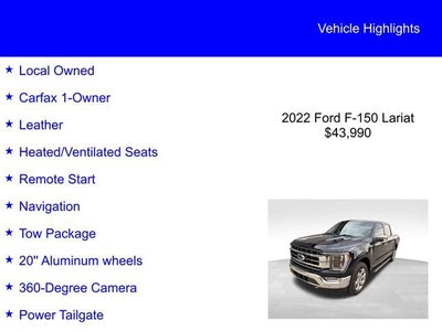 2022 Ford F-150 LARIAT