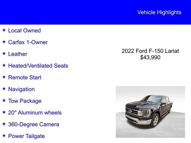 2022 Ford F-150 LARIAT