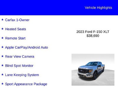 2023 Ford F-150 XLT