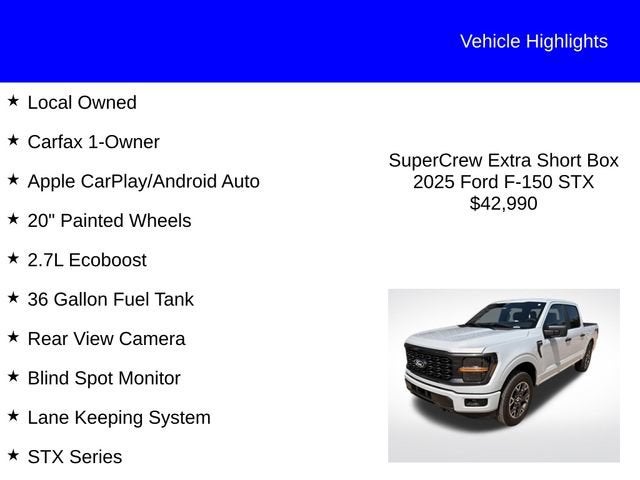 2025 Ford F-150 STX