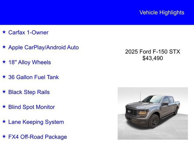 2025 Ford F-150 STX