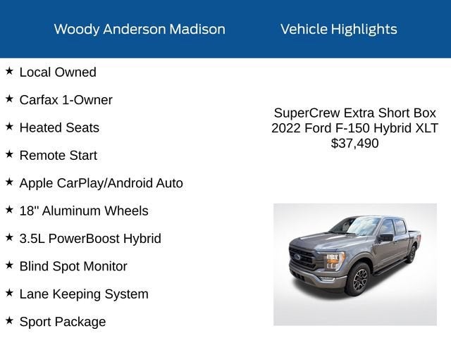 2022 Ford F-150 XLT