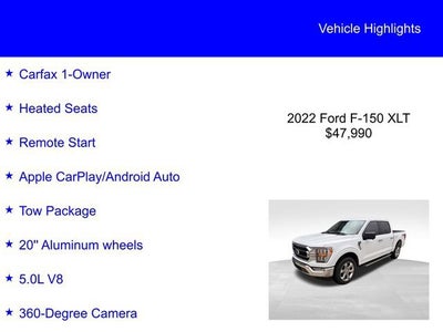 2022 Ford F-150 XLT