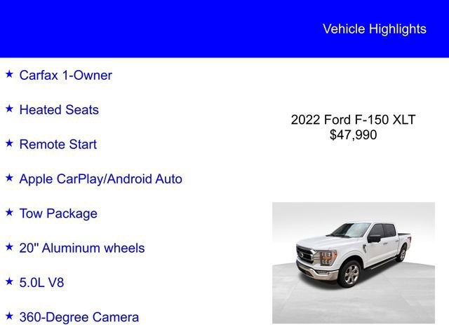 2022 Ford F-150 XLT