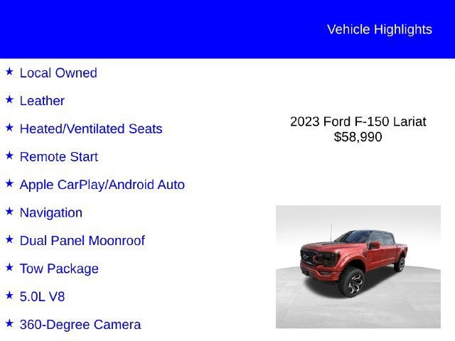 2023 Ford F-150 LARIAT