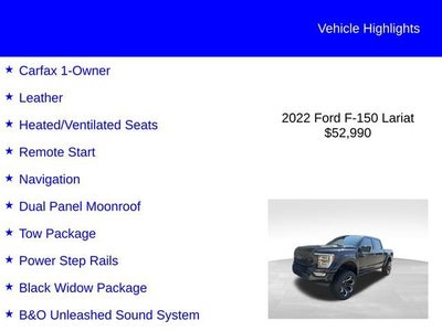 2022 Ford F-150 LARIAT