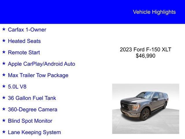2023 Ford F-150 XLT