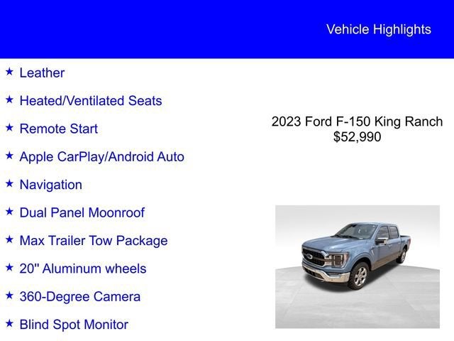 2023 Ford F-150 King Ranch