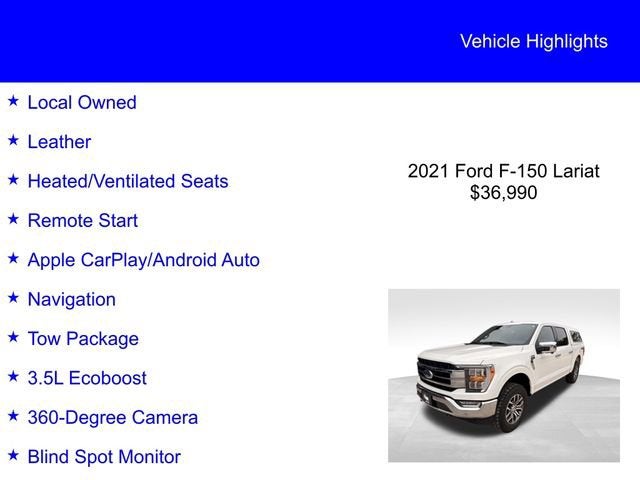 2021 Ford F-150 LARIAT