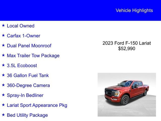 2023 Ford F-150 LARIAT