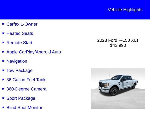 2023 Ford F-150 XLT